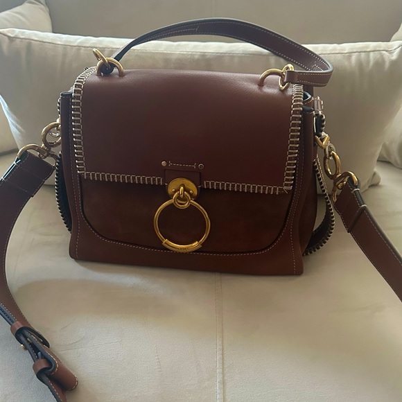 Chloe Sm Tess Day Bag, Tan - Picture 6 of 7